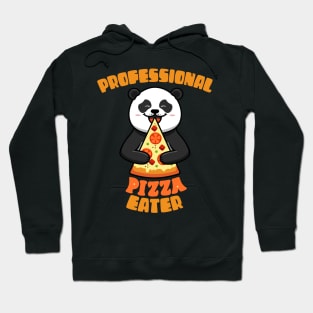 Professional Pizza Eater Panda Gift For Foodies Hoodie